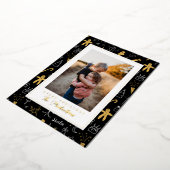 MERRY CHRISTMAS | Foto hinzufügen Folien Feiertagskarte (Gedreht)