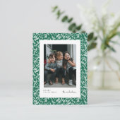 MERRY CHRISTMAS | Foto Postkarte hinzufügen (Stehend Vorderseite)