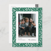 MERRY CHRISTMAS | Foto Postkarte hinzufügen (Vorne/Hinten)