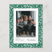 MERRY CHRISTMAS | Foto Postkarte hinzufügen (Vorderseite)