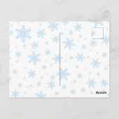 Merry Christmas | French bulldog Postkarte (Rückseite)