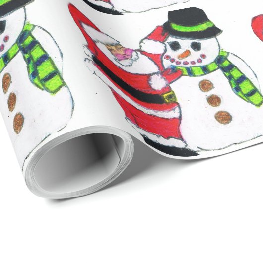 MERRY CHRISTMAS FRIEND GESCHENKPAPIER (Rolleneckpunkt)