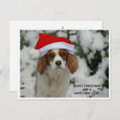 Merry Christmas from Charly Feiertagspostkarte (Vorne/Hinten)