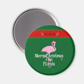 Merry Christmas from Florida Magnet (Vorderseite/Rückseite)