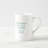 Merry Christmas from My Fox Hole! Porzellantasse (Rechts)