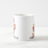 Merry Christmas From Santa Claus Kaffeetasse (Mittel)