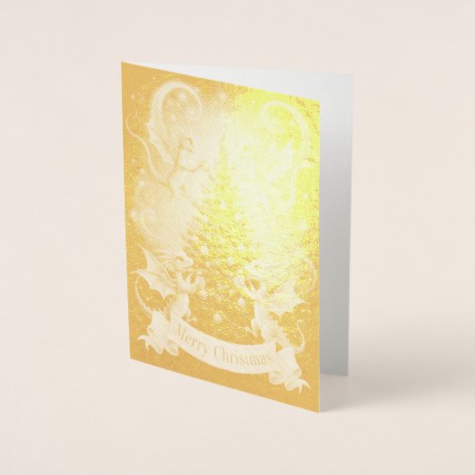 Merry Christmas from the Ornament Dragons Folienkarte (Vorderseite)