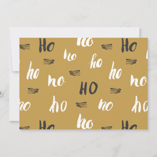 MERRY CHRISTMAS Fügen Sie Ihr Foto hinzu (Rückseite)