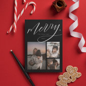 MERRY CHRISTMAS Fügen Sie Ihr Foto hinzu