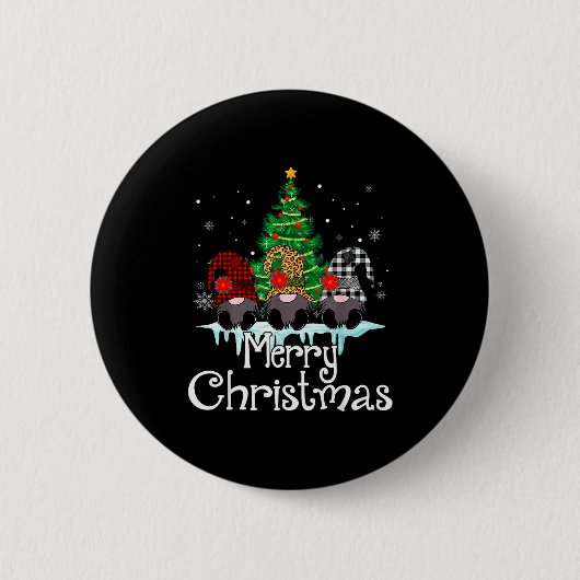 Merry Christmas Funny Family Matching Xmas New Yea Button (Vorderseite)