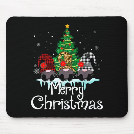 Merry Christmas Funny Family Matching Xmas New Yea Mousepad (Vorne)