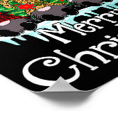 Merry Christmas Funny Family Matching Xmas New Yea Poster (Ecke)