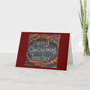****MERRY CHRISTMAS**** FÜR MEIN **LEHRER** KARTE