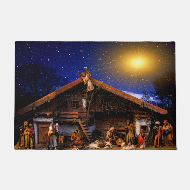 MERRY CHRISTMAS FUßMATTE (Vorderseite)