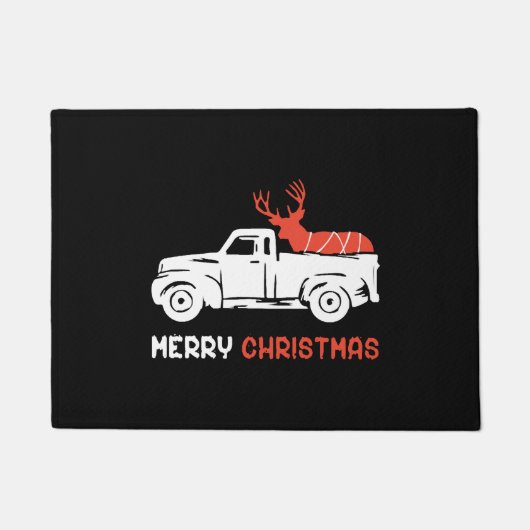 MERRY CHRISTMAS FUßMATTE (Vorderseite)