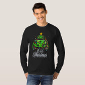 Merry Christmas Game Controller Tree Kid Adult Lig T-Shirt (Vorne ganz)