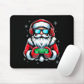 Merry Christmas Gamer Boys Mens Video Game Santa C Mousepad (Mit Mouse)