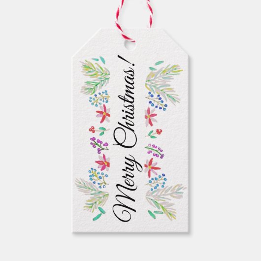 Merry Christmas! Geschenkanhänger (Vorderseite)