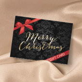 Merry Christmas Geschenkgutscheine Rabattkarte