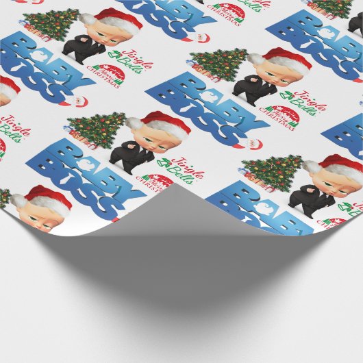 MERRY CHRISTMAS GESCHENKPAPIER (Ecke)