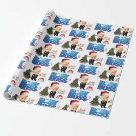 MERRY CHRISTMAS GESCHENKPAPIER