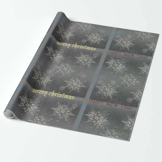 merry christmas geschenkpapier (Ungerollt)