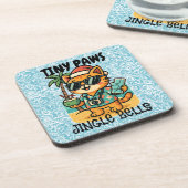 Merry Christmas Getränkeuntersetzer (Linke Seite)