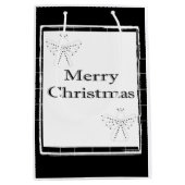 Merry Christmas Gift Bags Mittlere Geschenktüte (Vorderseite)