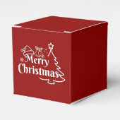 Merry Christmas Gift Box Geschenkschachtel (Vorderseite)