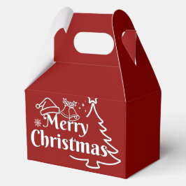 Merry Christmas Gift Box Geschenkschachtel