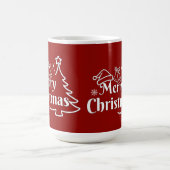 Merry Christmas Gift Kaffeetasse (Mittel)