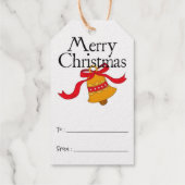 Merry Christmas Gift Tag Geschenkanhänger (Rückseite)
