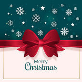 Merry Christmas Gift Tag Geschenkanhänger