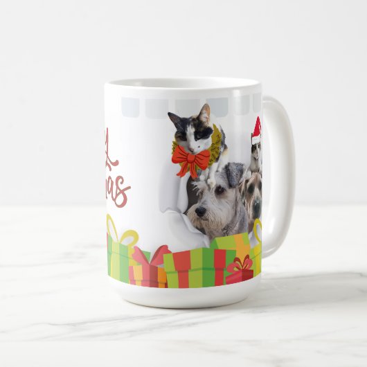 Merry Christmas Gifts Mug Kaffeetasse (VorderseiteRechts)