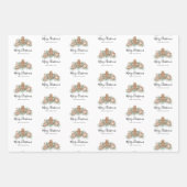 Merry Christmas Gingerbread Cookies Geschenkpapier Set (Vorderseite)