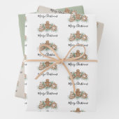 Merry Christmas Gingerbread Cookies  Geschenkpapier Set (Beispiel)