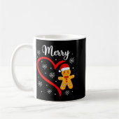 Merry Christmas Gingerbread Family Couples Xmas Pa Kaffeetasse (Links)