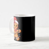Merry Christmas Gingerbread Kaffeetasse (Vorderseite Links)