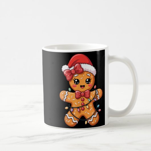Merry Christmas Gingerbread Kaffeetasse (Rechts)