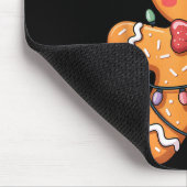 Merry Christmas Gingerbread Mousepad (Ecke)