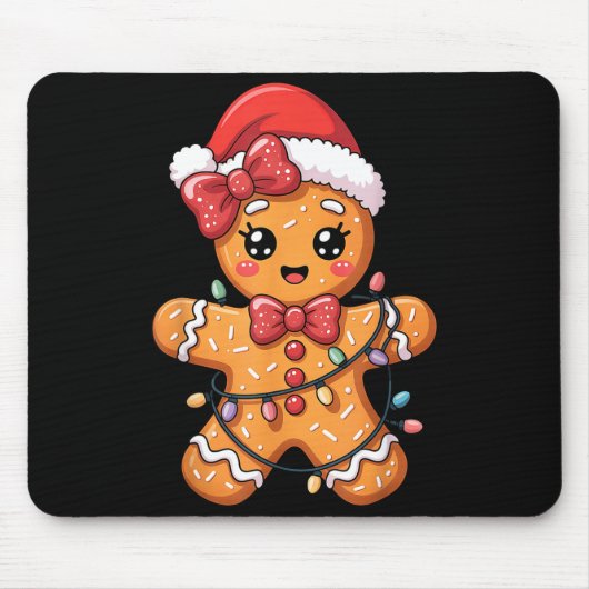 Merry Christmas Gingerbread Mousepad (Vorne)