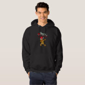 Merry Christmas Gingerbread Women Christmas Cookie Hoodie (Vorne ganz)
