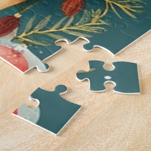 Merry Christmas Giraffe Puzzle (Seite)