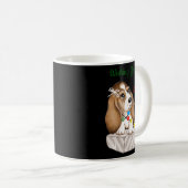 Merry Christmas Girls Kaffeetasse (VorderseiteRechts)