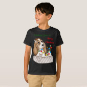 Merry Christmas Girls T-Shirt (Vorne ganz)