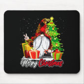 Merry Christmas Gnome Family Matching Pajama Xmas  Mousepad (Vorne)