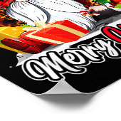 Merry Christmas Gnome Family Matching Pajama Xmas  Poster (Ecke)