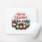 Merry Christmas Gnomes  Mousepad (Mit Mouse)