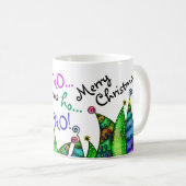 Merry Christmas Gnomes Mug Kaffeetasse (VorderseiteRechts)