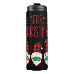 MERRY CHRISTMAS GNOMES THERMOSBECHER